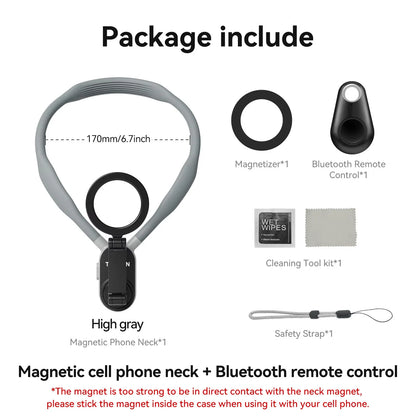 Suporte de Pescoço Magnético Telesin