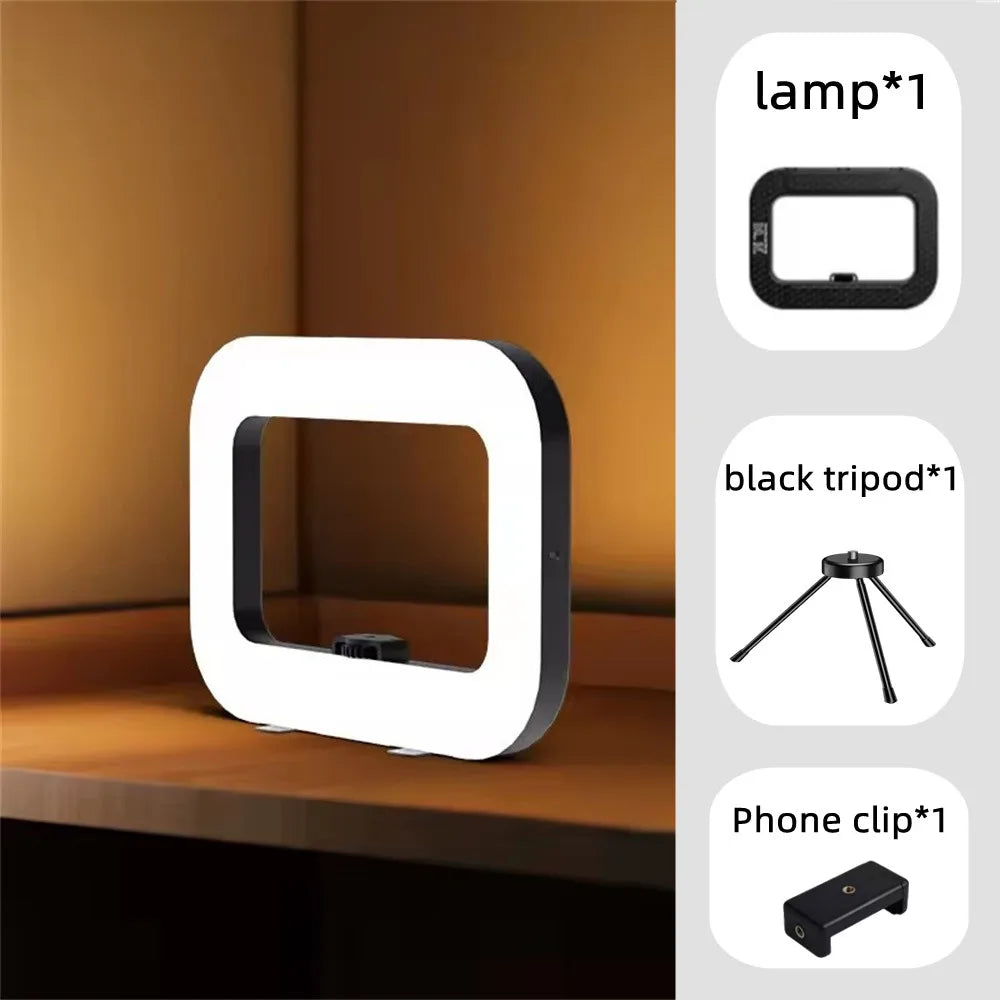 Ring Light LED Recarregável de Mão