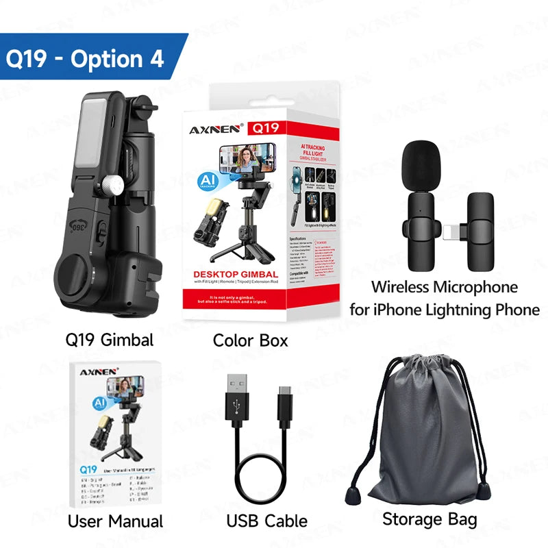 Gimbal Q19 IA de Mesa