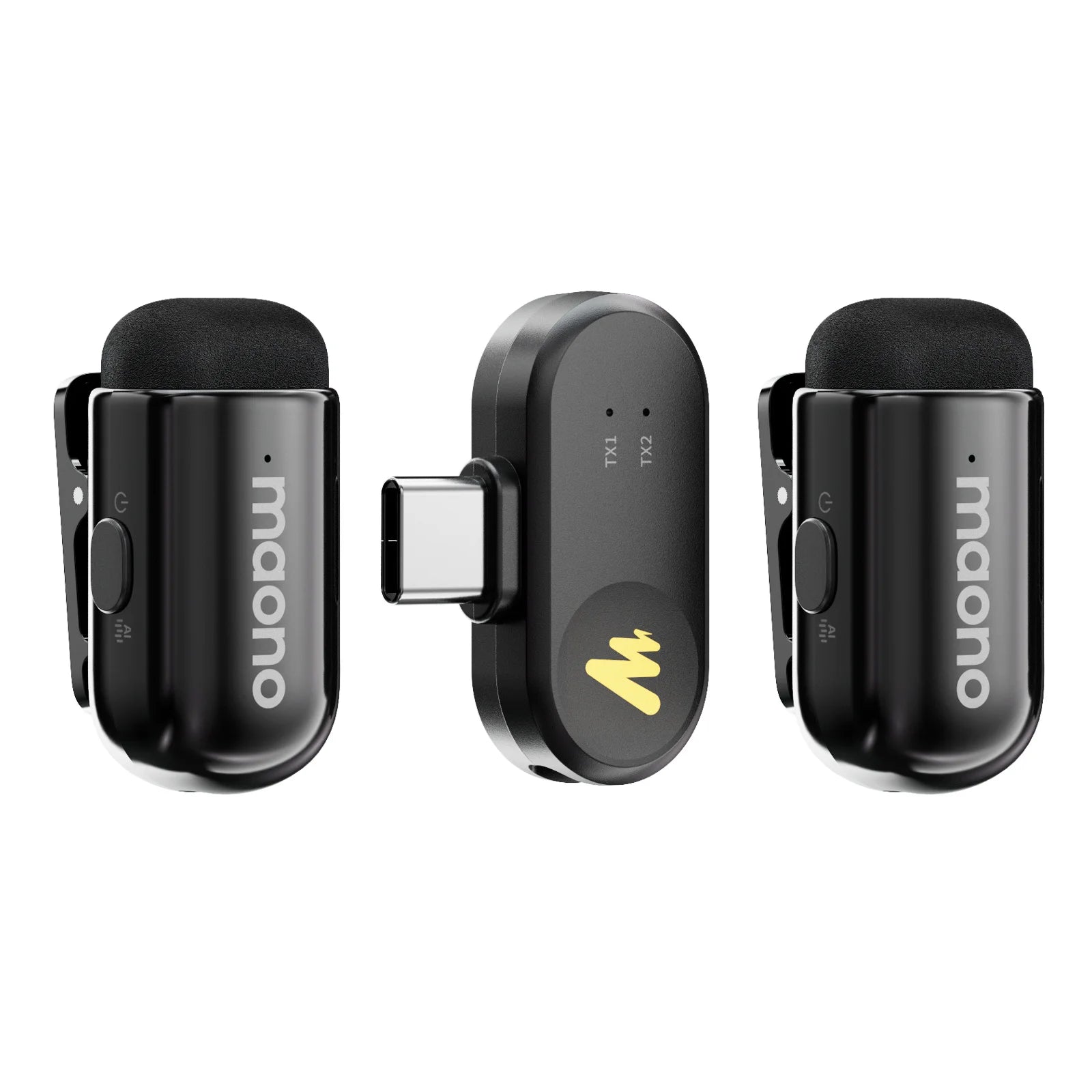 Microfone de lapela sem fio MAONO T1 mini