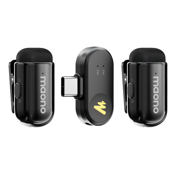 Microfone de lapela sem fio MAONO T1 mini