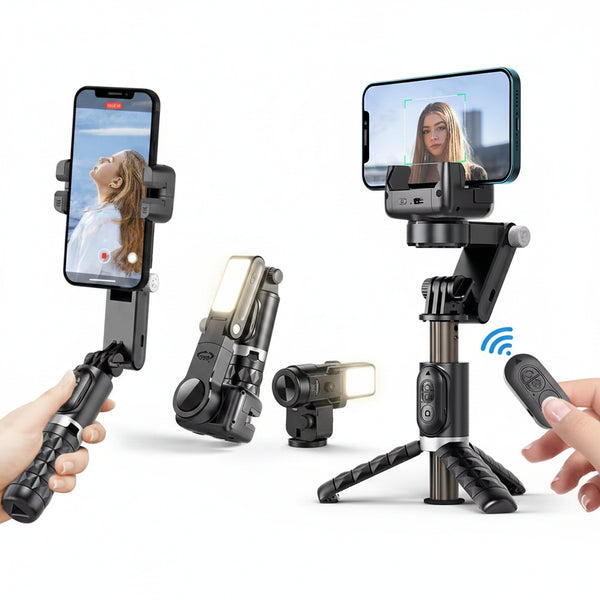 Gimbal Estabilizador Portátil 360° para Celular