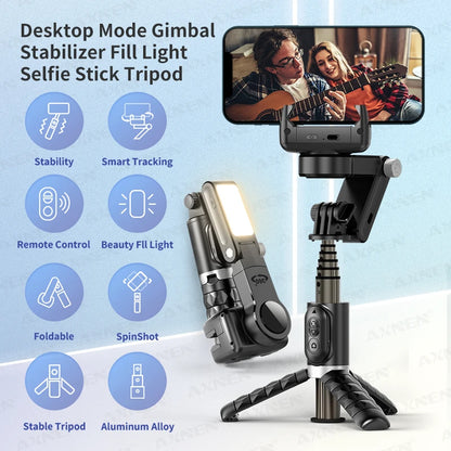 Gimbal Estabilizador Portátil 360° para Celular