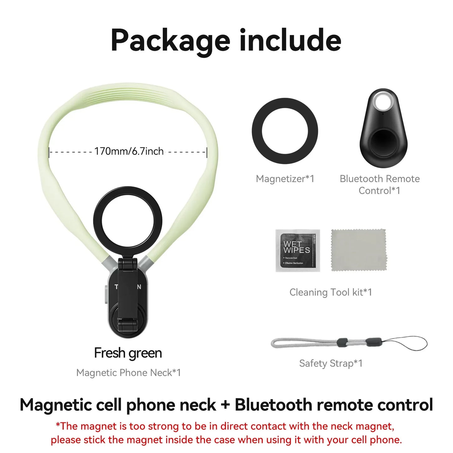 Suporte de Pescoço Magnético Telesin