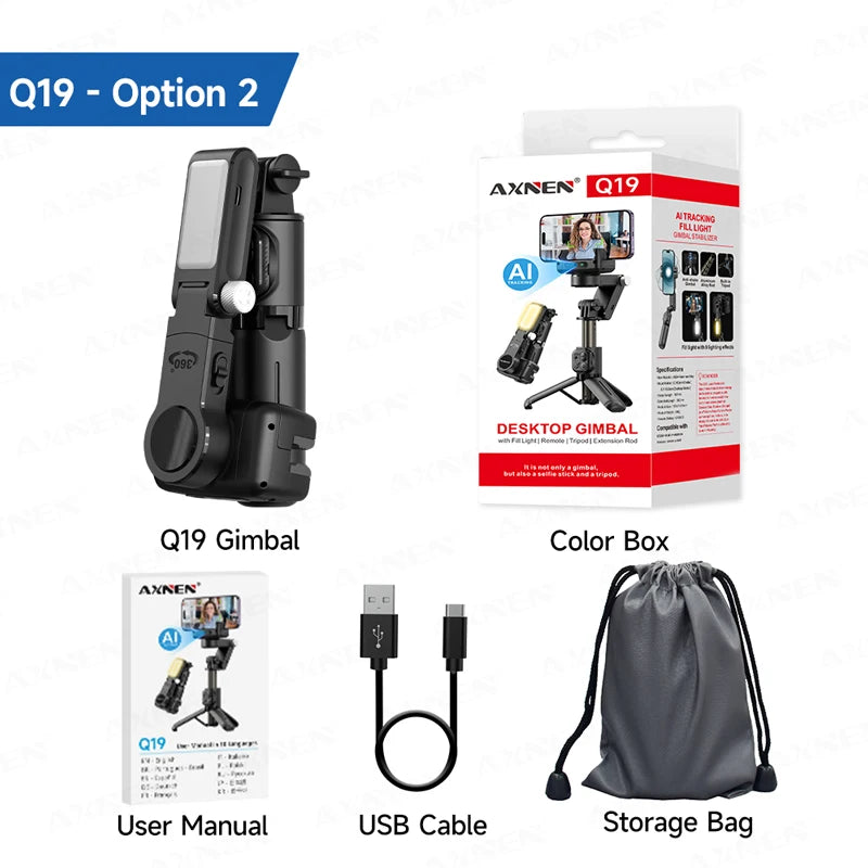 Gimbal Q19 IA de Mesa