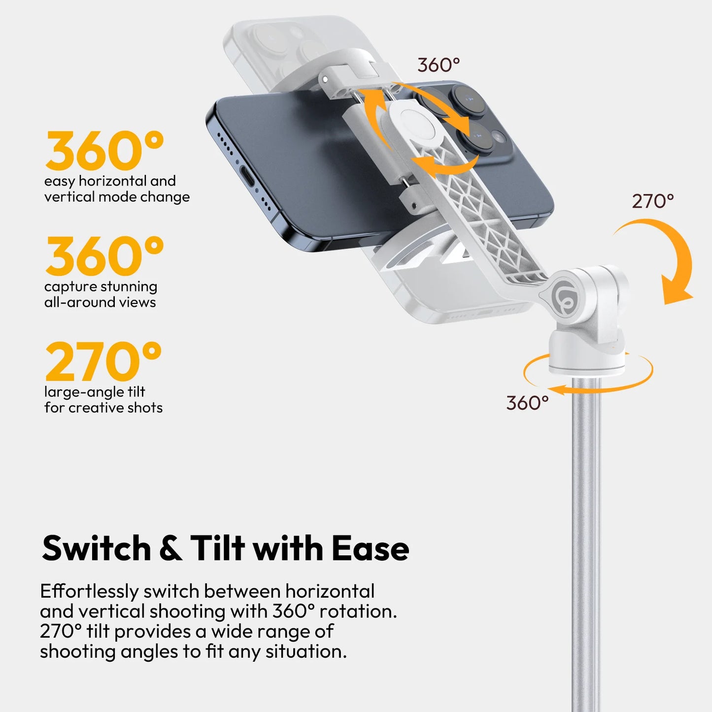 Tripé Overhead Ulanzi para Celular