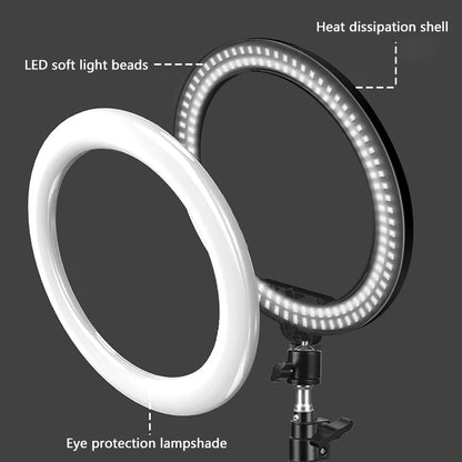 Ring Light com tripé opcional